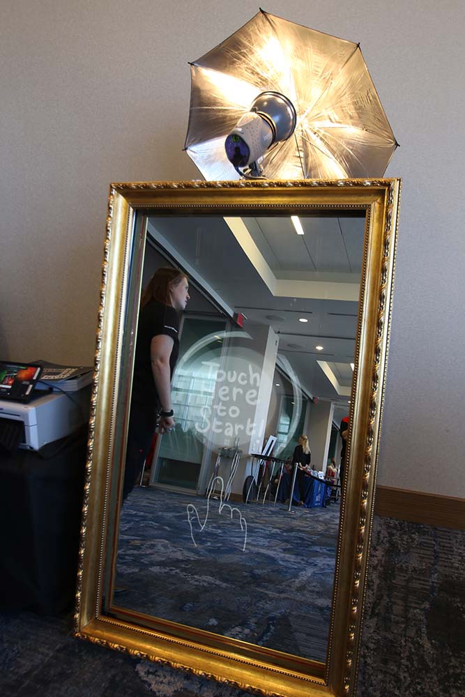 Mirror Photo Booth Rental for Weddings Selective Sound Events